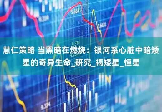慧仁策略 当黑暗在燃烧：银河系心脏中暗矮星的奇异生命_研究_褐矮星_恒星